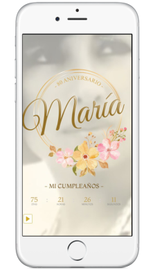 MINI PORTADA CUMPLEAÑOS CHUYITA