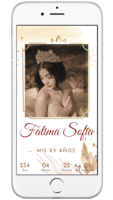 MINI PORTADA XV VINTAGE